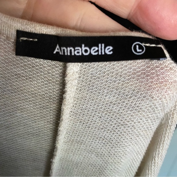 Annabelle Short Heather Beige Sleeveless Summer Dress Size Large side pockets - Picture 6 of 6